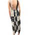 Wide Leg Palazzo Overall Jumpsuit NC56