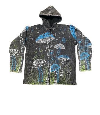 Cotton Fleece Lining  Mushroom Jacket NC58