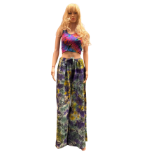 Cotton Sun Moon Galaxy Design Tie Dye Pant NC63
