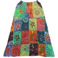 Cotton Flower Embroidery Skirt NC67 