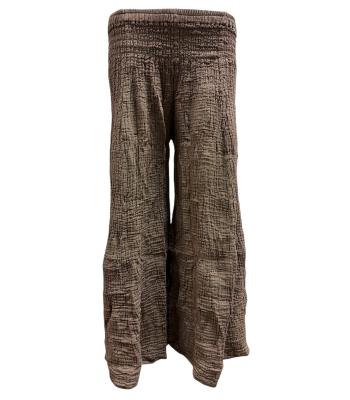 Palazzo Pant KTK423  (Caramel Brown )