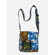 Cotton Patchwork Kantha Stiches Quilted  Mini Bag R25961