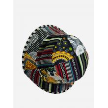 Cotton Patchwork Kantha Stiches Quilted Sun Bucket Hat R25973