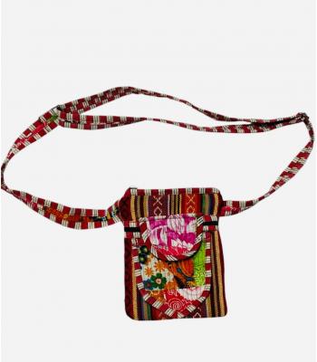 Cotton Patchwork Kantha Stiches Quilted mini Bag R25975