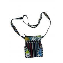 Cotton Patchwork Kantha Stiches Quilted mini Bag R25977