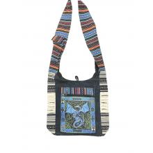 Cotton Multi Razor Cut Blue Dragon Bag RIB25745
