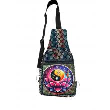 Cotton Ying Yan on Lotus Cross Body Backpack RIB25851