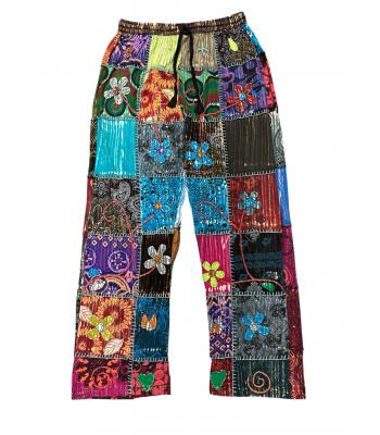Flower Embroidery Festival Pant UR21