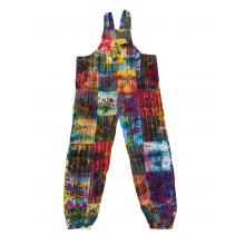 Cotton Tie Dye Overall / Jumpsuit Wholesale (DI67)