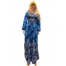 Cotton Multi Color Assorted  Maxi Dress KTB441