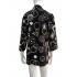 Women's Black and white  Artwork  Black Rock Shirt KH26191