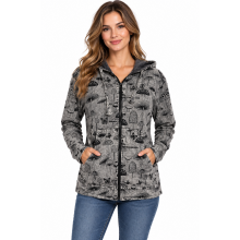 Cotton Mushroom Fleece Lining Jacket (D642)