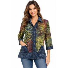Women's Jungle Multi Denim Tunics (KBS276)