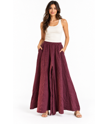 Cotton Palazzo OS Yoga Pant KTK404