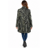Women's Forest Green Burnout Open Front Cardigan KV26855