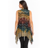 Women's Neelam Open Front Long Vest  KV8220 PLUS