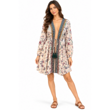 Cotton Viscose Open Front Cardigan MD40