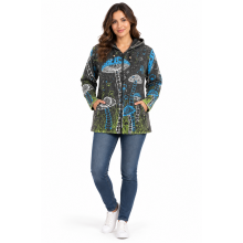 Cotton Fleece Lining  Mushroom Jacket NC58