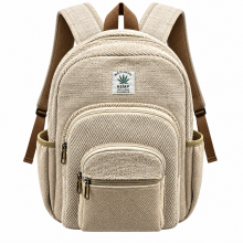Natural Hemp Mini Backpack Wholesale (RIB2263)