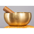 Kasha Full Moon Hand Beaten Hand Carving Singing Bowl SB143