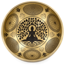 Laser Etching Singing Bowl SB145
