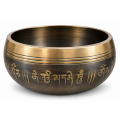 Om Mani Padme Hum & Buddha Eye Singing Bowl  SB159