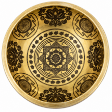 Antique Laser carving Singing Bowls  SB17