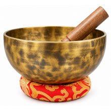 Tiger Full moon Hand Beaten Singing Bowl SB23