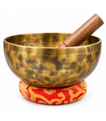 Tiger Full moon Hand Beaten Singing Bowl SB23