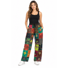 Flower Embroidery Festival Pant UR22