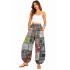 Cotton Multi Patchwork Outer Interlock Boho Hippie Pant DT116
