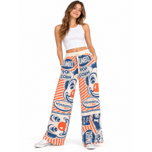 Vintage Cotton Feed Sack Wonderful Popcorn Print Pants KTF261422