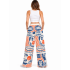 Vintage Cotton Feed Sack Wonderful Popcorn Print Pants KTF261422