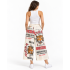 Vintage Cotton Feed Sack Tiger Print Palazzo Pants KTF261425