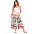 Vintage Cotton Feed Sack Magnolia Floral Palazzo Pants KTF261427