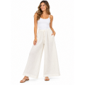 Soft Cotton Drawstring Palazzo Yoga Pant  KTK26331