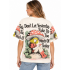 Cotton Vintage Lady on Mushroom T-Shirt KTR261389