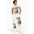Cotton Vintage Coconut Pant  Graphic Pant KTR261394