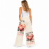 Vintage Cotton Farmers Peach Graphic Pants KTR261398