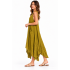Asymmetric Gold Dress KTX2537