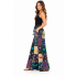 Cotton Flower Embroidery Palazzo Pants LF261485