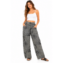 Cotton B/W Multi Print Yoga Pant NC2021