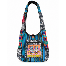 Cotton Multi Grand Canyon Two Owl Bag RIB26112