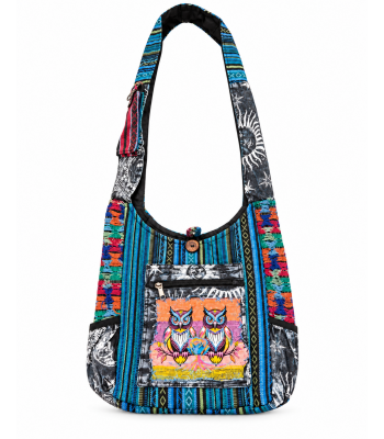 Cotton Multi Grand Canyon Two Owl Bag RIB26112
