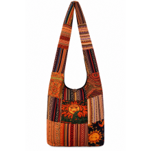 Cotton Patchwork Kumari Sun Moon Sling Bag SR147