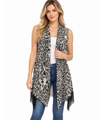 Women's Chita Print Vest KBS2177
