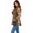 Women Multi Color Two Tone Aztec and Leopard Jacket KBS25503