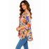 Women's Golden Multi  red button Cali Jacket KBS26111