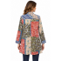 Women's Multi Floral Print Patch Button down Shirts KCT25010