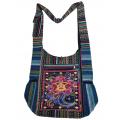 Cotton Multi Patchwork Chakra Sun Moon Bag KFC261596